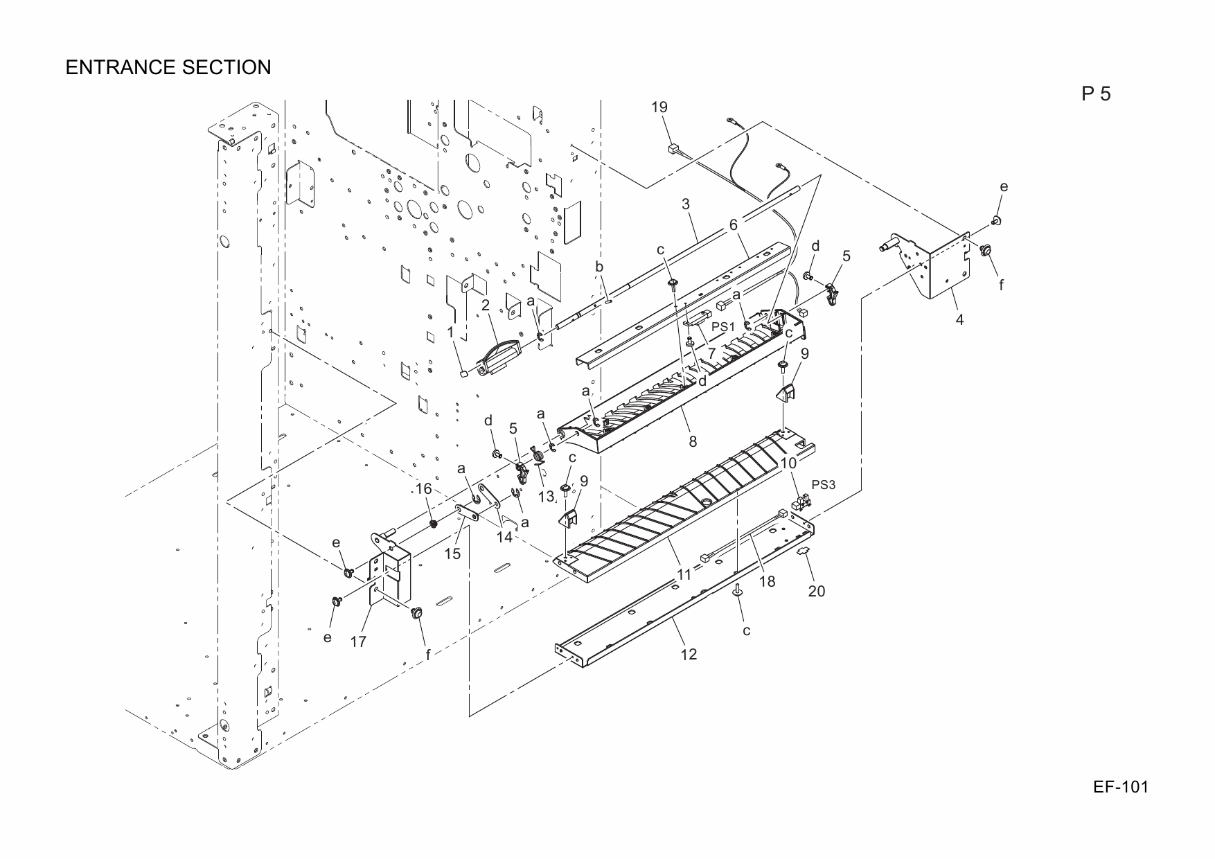 Konica-Minolta Options EF-101 A1RJ Parts Manual-3